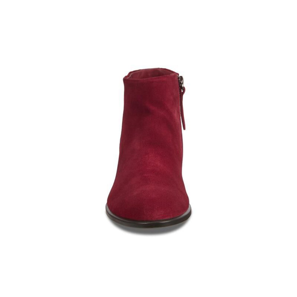 Womens Boots - ECCO Shape 55 Western - Red - 7051KRICF